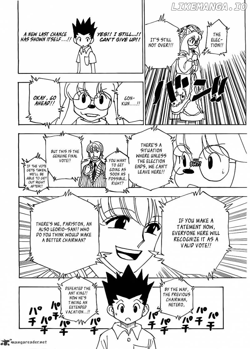 Hunter x Hunter, Chapter 335 image 08